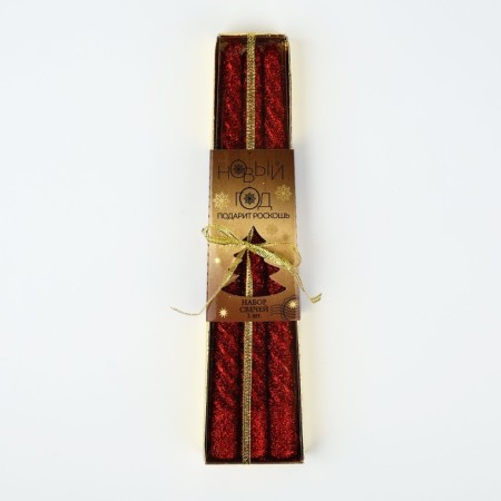 New Year's candles “New Year: New Year” 3 pcs-2