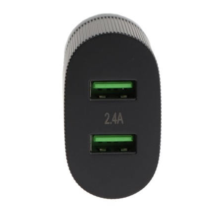 EXPLOYD EX-Z-1436, 2 USB, 2.4 A, MicroUSB cable, black-2