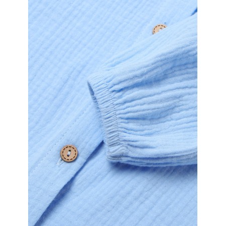 Children's shirt KAFTAN, p. 38 (146-152), blue-2