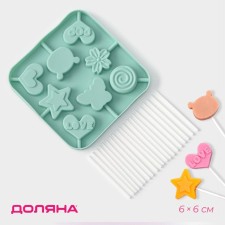 The shape for the candies of the share 