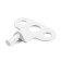 Plastic window opening limiter, l = 105, white 50 pcs