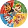 Paper plate "Happy Birthday!", Puppy patrol 18 cm