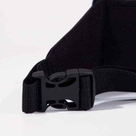 Lightning waist bag, 3 outer pockets, black color-4