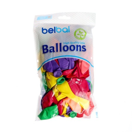 Shar Latex 14 "Smile", set of 50 pcs., Mix color-4