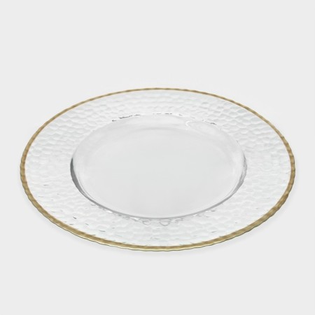 Layer plate "Fisher", d = 35 cm, gold stroke color-2