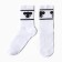 Socks kaftan Cheburashka size 36-39 (23-25 ​​cm) white
