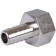 Stout SFT-0066-001212, 1/2 "x 12 mm, internal thread, nickelled brass