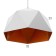 Lamp Bayerlux "Anter" E27 40W White-gold 32x32x23-123 cm