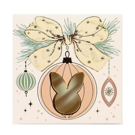 Developing tactile ball "Bunny on a ball", New Year's gift packaging, 1 pc.-4
