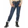 Pants for girls, height 140 cm, dark blue color