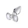 Anal sleeve Sexus Glass, glass, transparent, 10.5 cm, d = 3.5 cm