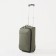 Small 20 suitcase, “Cartes factory”, lightning department, external pocket, 2 wheels, khaki color