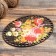Holler blank "oval parallel Zhostovskaya painting No. 1" size 20 × 15 cm