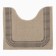 A set of bathroom rugs Ethel "Happy Place" 2 pcs, 48x78 cm, 40x45 cm