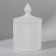 Organizer for storage, 1 section, with a lid, d = 8.5 × 13.5 cm, white color