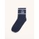 Male socks, black "happiness in the mountains"