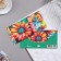 Money envelope "Happy Birthday!" Congrev, glitter, sunflower, 17x8 cm