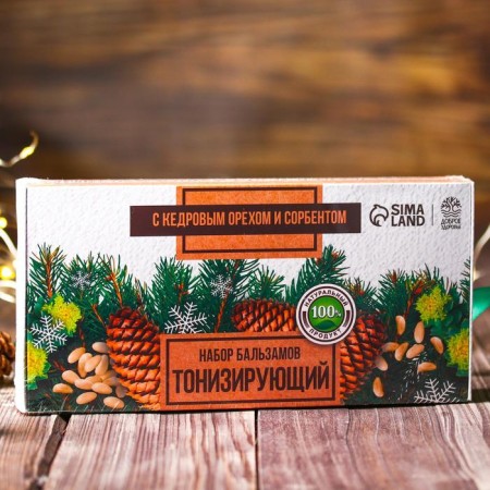 A set of balms of non -alcoholic “tonic” 3 pcs. x 110 ml.-8