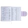 Leduced Diary A5, 160 sheets, Devente.contea, firm cover of artificial leather with foam rubber, block 70 g/m2, lilac