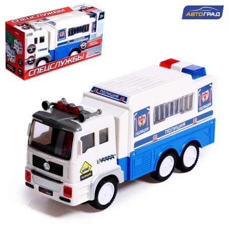 The machine "Special services. Police ", sound and light effects, works from batteries