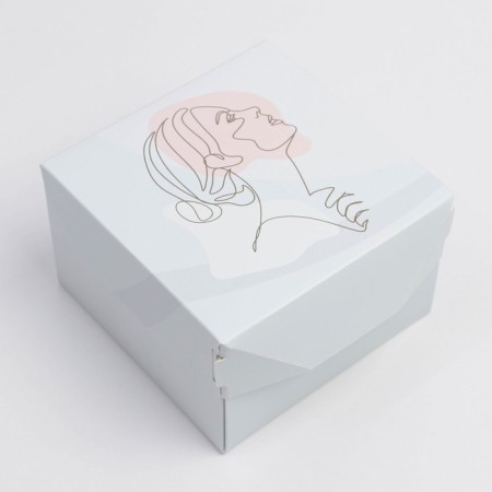 Gift folding box, packaging, Girl, 12 x 8 x 12 cm