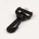 Plastic carbine 25 mm, load up to 35 kg, 33 × 64 mm, 2 pcs, black color