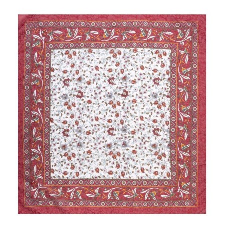 Women's scarf, burgundy color, size 72*72-1