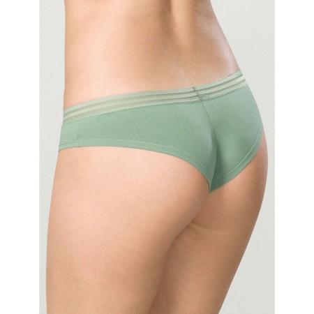 Female cowards, size 46, green color-1