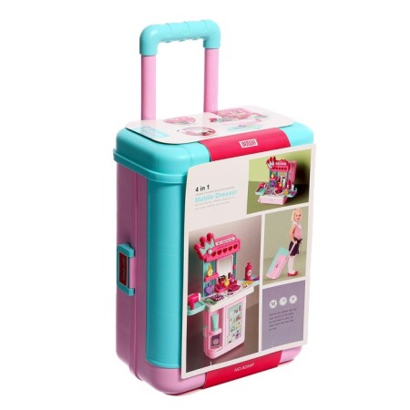 Game set "Fashionista" in a suitcase, with accessories-15