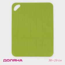 Board cutting anti -excellent flexible Dolyana, 38 × 29 cm, color mix