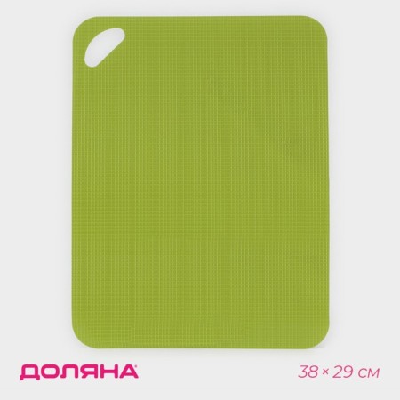 Board cutting anti -excellent flexible Dolyana, 38 × 29 cm, color mix