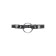 Gag Pecado BDSM, “Ring 39 mm”, with a white stitch, genuine leather, black