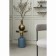 Coffee table from 350 × 350 × 510 mm, blue color