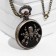 Pocket watches "Spider", quartz, D dial - 3.5 cm