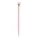 Ballpoint handle Meshu Pink Pearl, blue rod, metal case