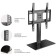 Table stand for TV onkron pt1 black