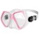 Diving mask Onlytop, white/pink color