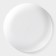 Fruit dish "Shine", d = 19.5 cm, white color
