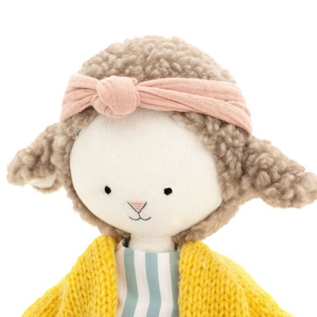 Soft toy "Sheep Zoe", 30 cm-4