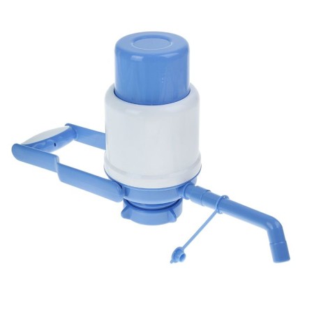 Water pump Lesoto Universal, mechanical, under a bottle of 11 to 19 l, blue-1