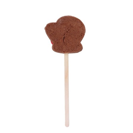New Year. Mini chocolate cookies on the New Year's stick 15g 60pcs (2bleh30pcs)-3