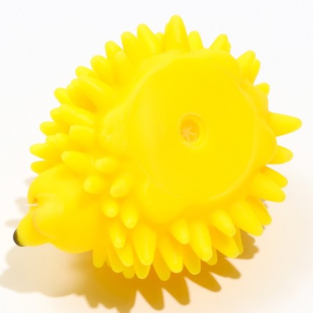 Brying "Hedgehog" Big for dogs, 9 cm, yellow-3