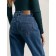 Women's jeans with a high landing CONTE Elegant Balloon, size XXS, color MID Blue