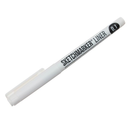 Capillary pen for graphic work Sketchmarker, 0.1 mm, black-2