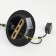 Sadovo-park lamp Feron PL705, IP44, E27, 60 W, 180x180x830 mm, black color
