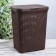 Besnaya basket with a rattan lid, 60 l, 34 × 44 × 56 cm, color mix