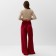 Home Home (longshit and trousers) KAFTAN "velvet", 44-46, burgundy/beige
