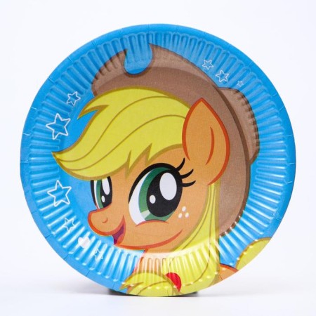 Paper plate "Happy Birthday!", 18 cm, My Little Pony-6