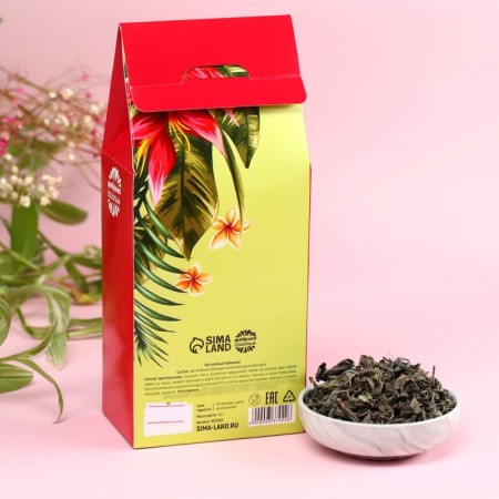 Green tea "Blowers with happiness" large -leaf, 100 g.-3