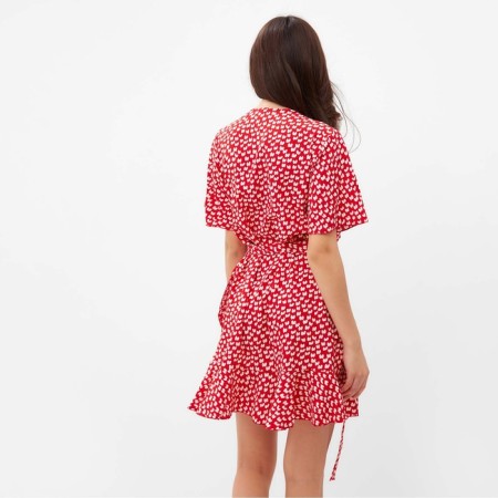 Women's dress Mist Flower, Red, R.48-5